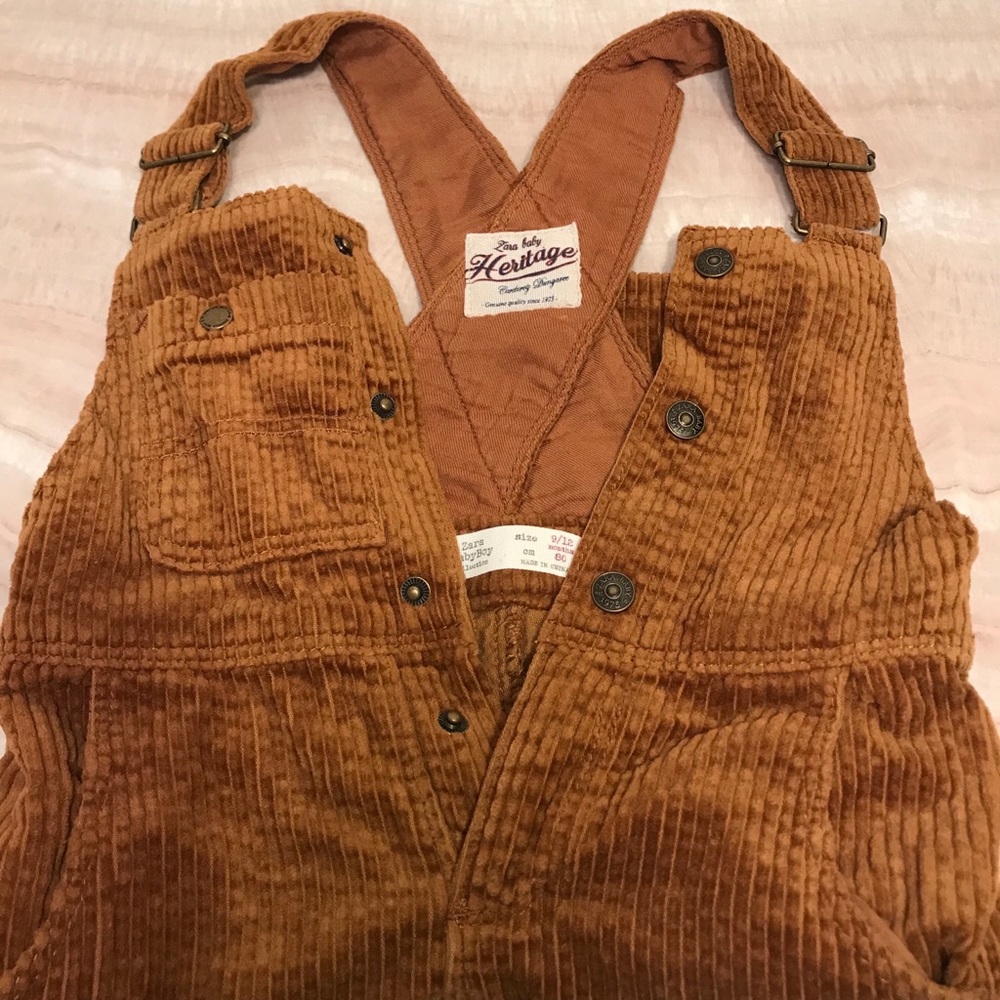 Baby corduroy overalls!